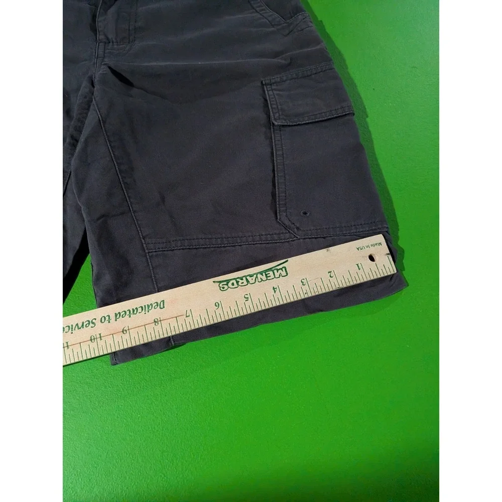Prana Men's Cargo Shorts Charcoal Gray Size Small Hiking‎ Outdoors